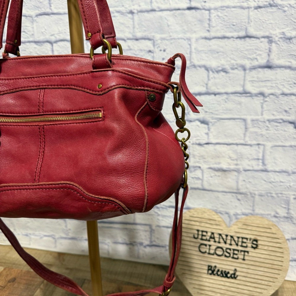 The Sak Tahoe Leather Satchel with Crossbody Strap - Picture 12 of 15